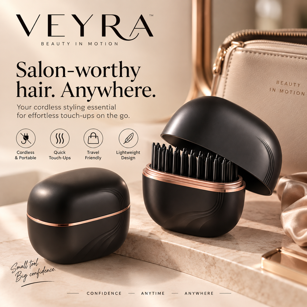 VEYRA™ Go — Wireless Hair Styler