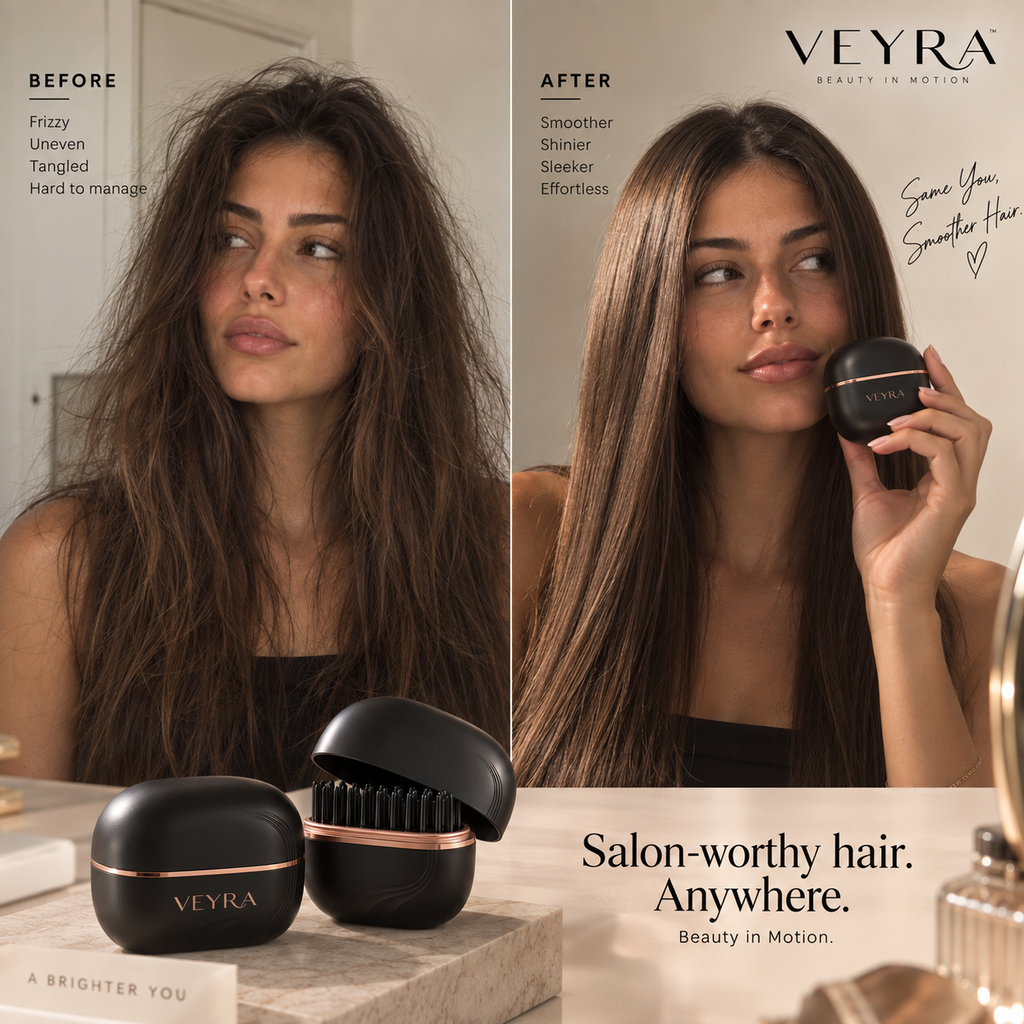 VEYRA™ Go — Wireless Hair Styler